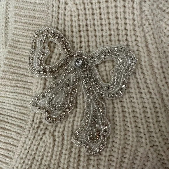 LOFT Bow Cardigan - Picture 5 of 8